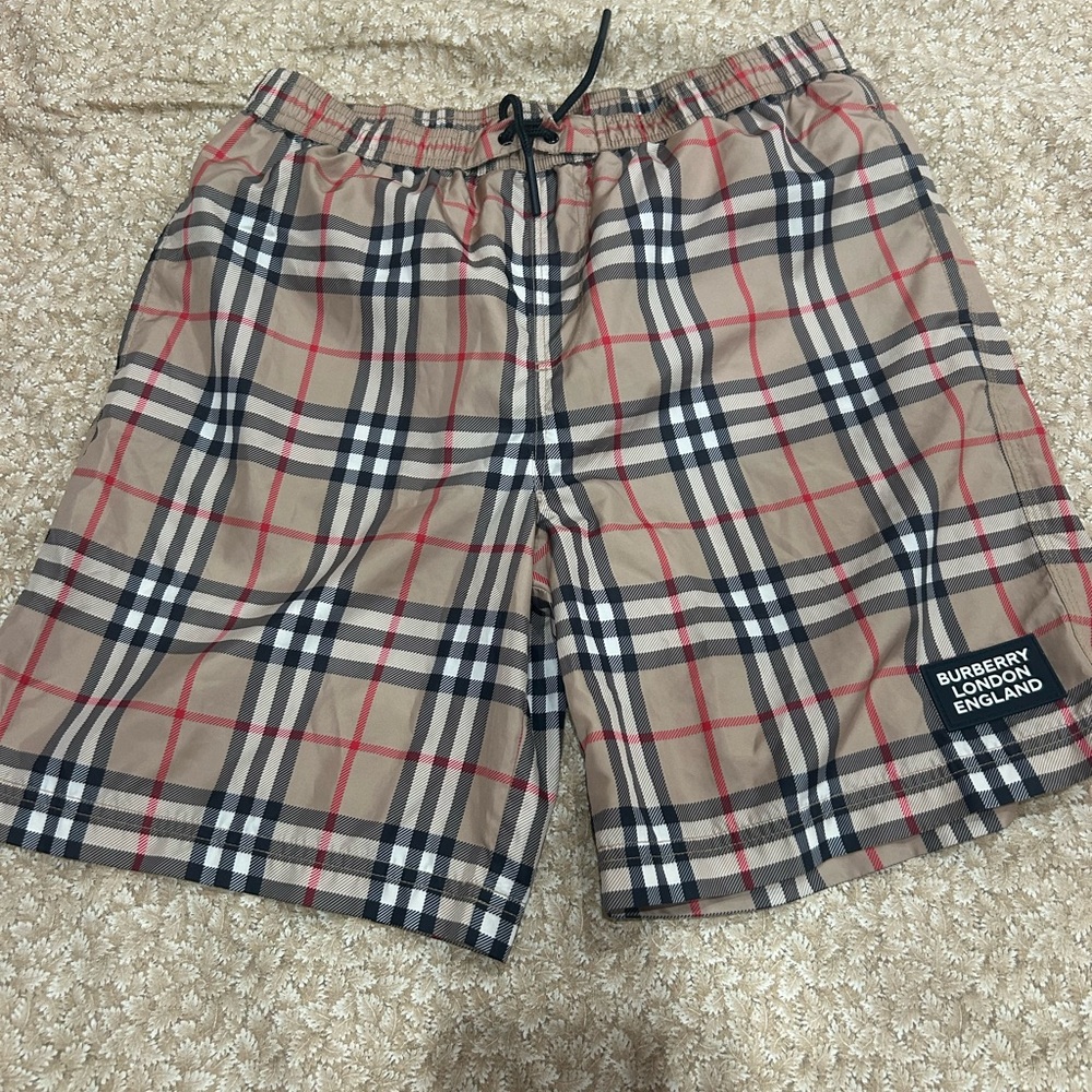 Burberry swim trunks for boys, Size 14Y